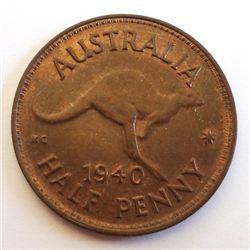 Australia 1940 Halfpenny