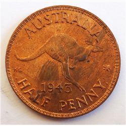 Australia 1943 I Halfpenny