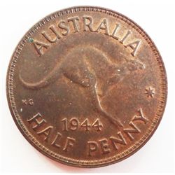Australia 1944 Halfpenny