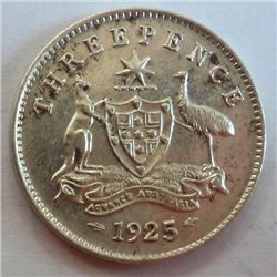 Australia 1925 Threepence