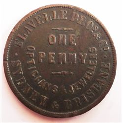 Andrews 125. Flavelle Bros Undated Penny