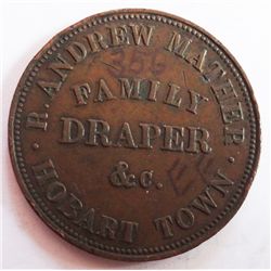 Andrews 356. Mather, R Andrew Hobart, Tasmania undated Penny