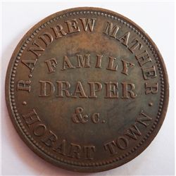 Andrews 357. Mather, R Andrew Hobart, Tasmania undated Penny