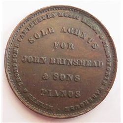 Andrews 381. Milner and Thompson, Christchurch NZ Undated Penny