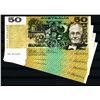 Image 1 : Australia 1973 Phillips-Wheeler $50 Consecutive Run of 4