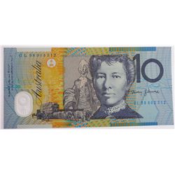 Australia 1998 Macfarlane-Evans $10 GL98 Last Prefix