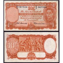 Australia 1952 Coombs-Wilson 10 Shillings Star Replacement