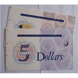 Australia 1994 $5 and $10 Deluxe Folders