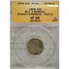 Image 1 : 1805 BUST DIME ANACS VF DAMAGED, BARGAIN!