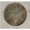 Image 2 : 1862 3 CENT SILVER AU CLEANED