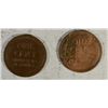 Image 2 : 1911 D LINCOLN ONE CENT VF, 1912 AU SPOTS
