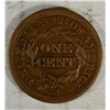 Image 2 : 1845 large penny  UNATTRIBUTED  XF   est $60-$70