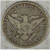 Image 2 : 1897O  Barber half $  SOLID RIM  VG/F  4+ letters Liberty SCARCE  est $225-$250