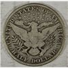 Image 2 : 1915  Barber half $  SOLID RIM  VG+   SCARCE  est $175-$180