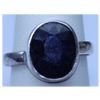 Image 1 : 18.35 CTW SAPPHIRE  RING .925 STERLING SILVER