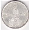 Image 1 : Germany 5 reichsmark 1934, Potsdam Church with date