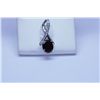 Image 1 : 19.20 CTW GARNET/CZ PENDANT .925 STERLING SILVER