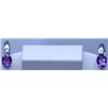 Image 1 : 22.25 CTW AMETHYST EARRING .925 STERLING SILVER