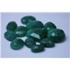 Image 1 : 165.75 CTW AFRICAN EMERALD MIX SHAPES LOOSE STONES (12)