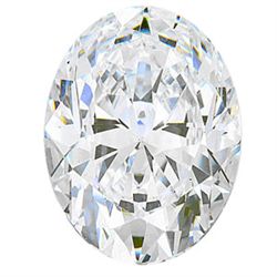 EGL CERT. OVAL DIAMOND 1.0 CTW G/SI2
