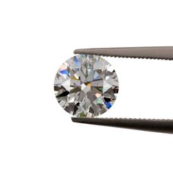 EGL CERT. ROUND DIAMOND 0.71 CTW D/SI2