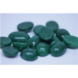 190.60 CTW AFRICAN EMERALD CABUSHION LOOSE STONES