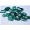 Image 1 : 174.40 CTW AFRICAN EMERALD MIX SHAPES LOOSE STONES (15)