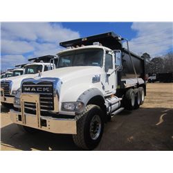 2010 MACK GU713 TRI-AXLE DUMP
