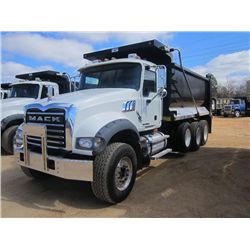 2010 MACK GU713 TRI-AXLE DUMP