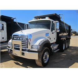 2008 MACK GU713 TRI-AXLE DUMP
