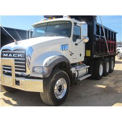 2008 MACK GU713 TRI-AXLE DUMP