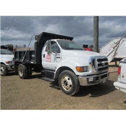 2005 FORD F750 S/A DUMP
