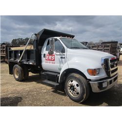 2005 FORD F750 S/A DUMP