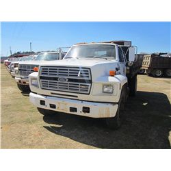1991 FORD F800 S/A DUMP