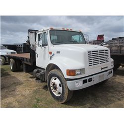 1999 INTERNATIONAL 4900 S/A FLATBED DUMP