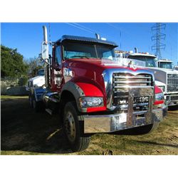 2012 MACK GU713 T/A TRUCK TRACTOR