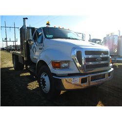 2005 FORD F750 S/A FLATBED