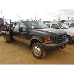 1999 FORD F450 S/A FLATBED