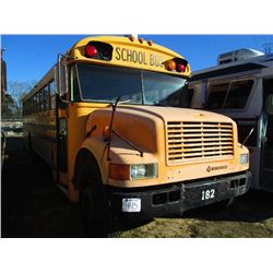 1990 INTERNATIONAL BLUE BIRD 42 PASSENGER SCHOOL BUS