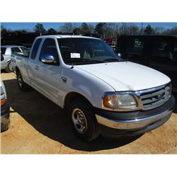 2000 FORD F150 EXTENDED CAB PICKUP TRUCK