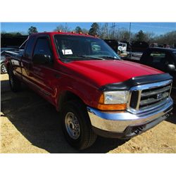 1999 FORD F250 4X4 PICKUP