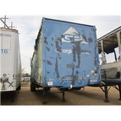 1989 MILLER 42' SOFT SIDE T/A TRAILER