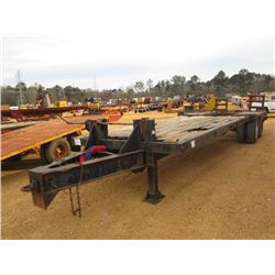 SHOPBUILT 8' X 25' T/A FLATBED TRAILER