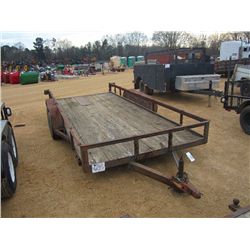 7' X 16' SHOPBUILT T/A TAG TRAILER