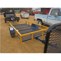 5' X 10' SHOPBUILT S/A TAG TRAILER