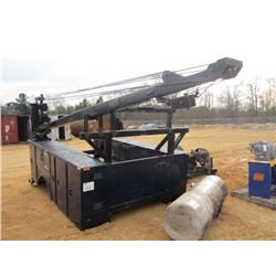 SERVICE TRUCK BED W/CRANE