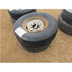 (1) LOT 2 LT235/85R16 TIRES & RIMS