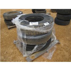 (1) LOT 3 9.00-20 TIRES & RIMS