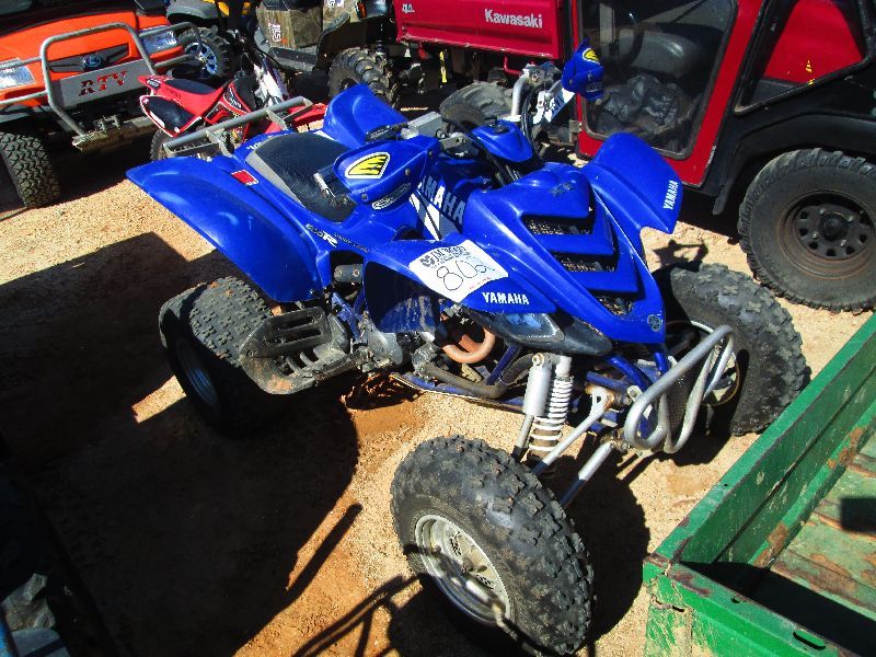 2002 YAMAHA 660R RAPTOR 4 WHEELER S/N JY4AM01