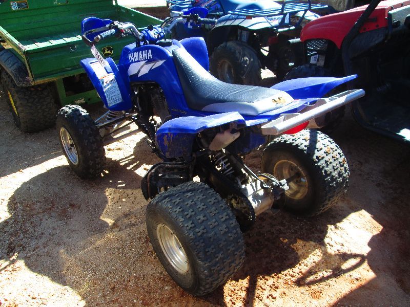 2002 YAMAHA 660R RAPTOR 4 WHEELER S/N JY4AM01